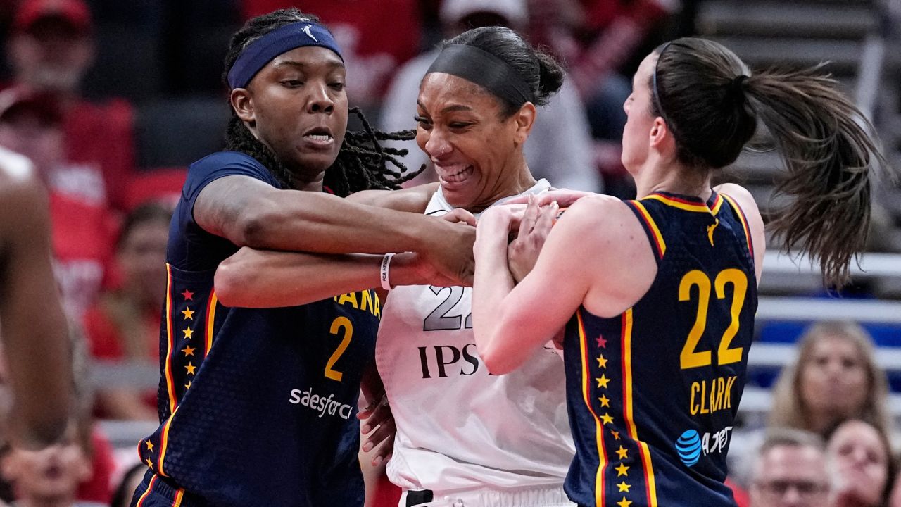 Aces star A’ja Wilson calls words and actions of Fever fan ‘unacceptable’