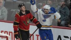 Senators’ three-game win streak snapped in loss to Blues