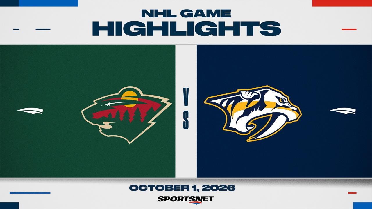 Minnesota Wild besegrade Nashville Predators med 3-1