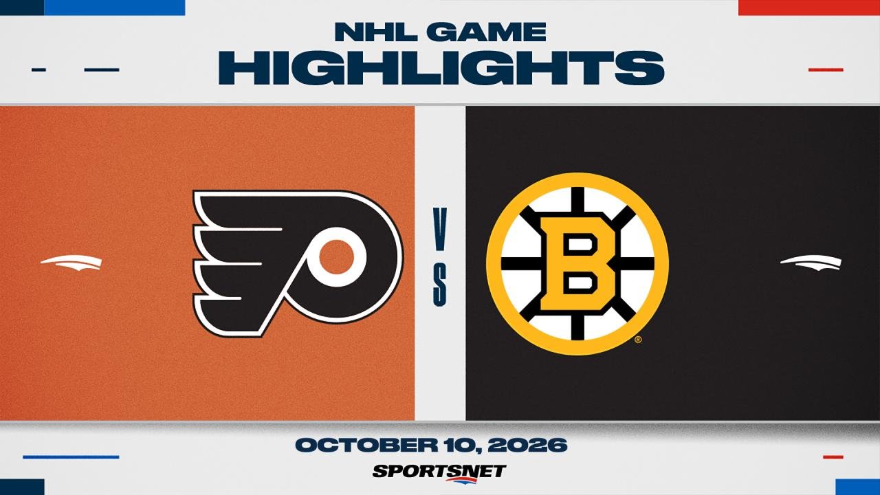 Bruins beat winless Flyers 5-1 behind Fraser Minten’s three points