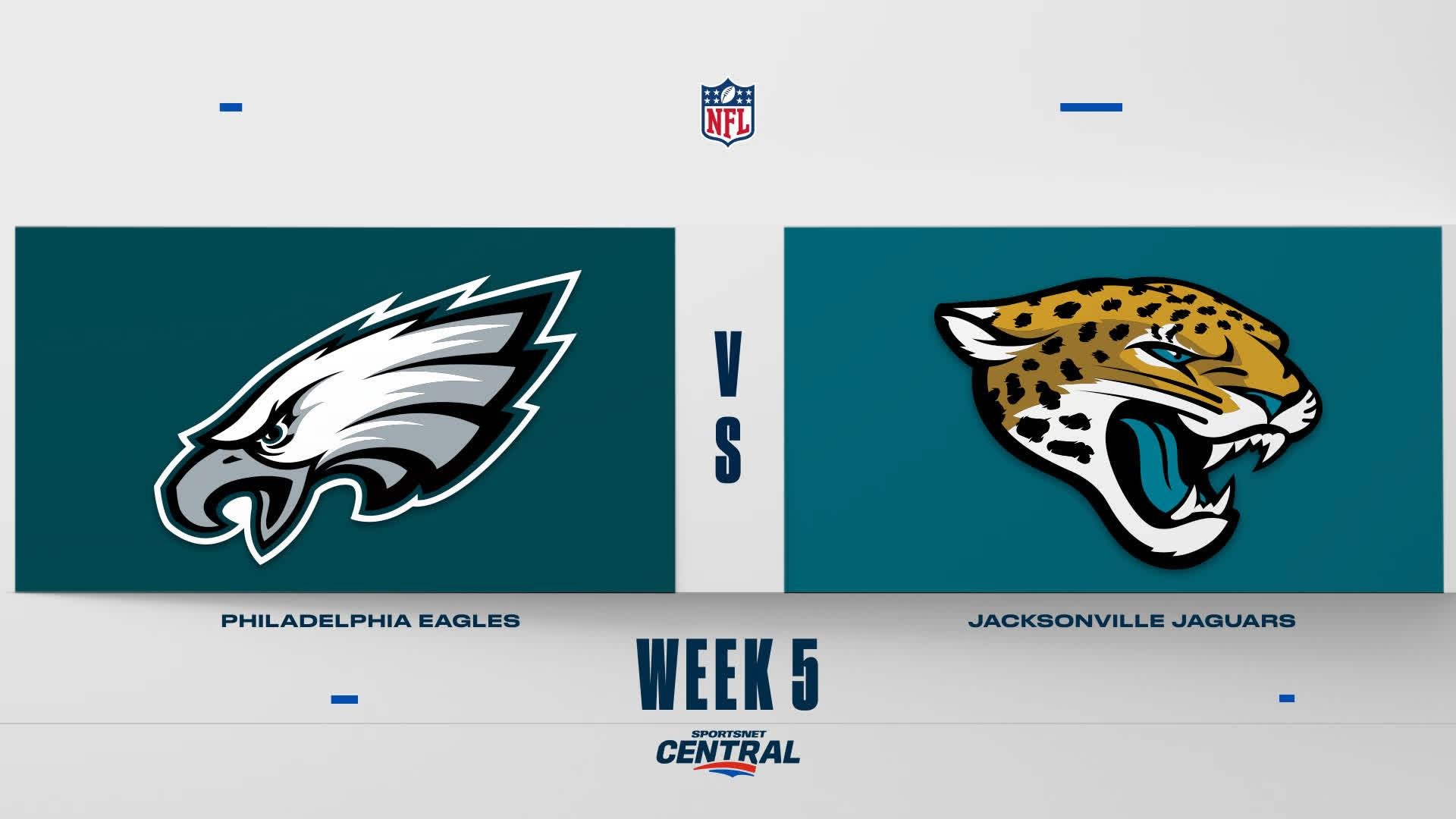 Jaguars beat Eagles 19-17 on last-second field goal in London