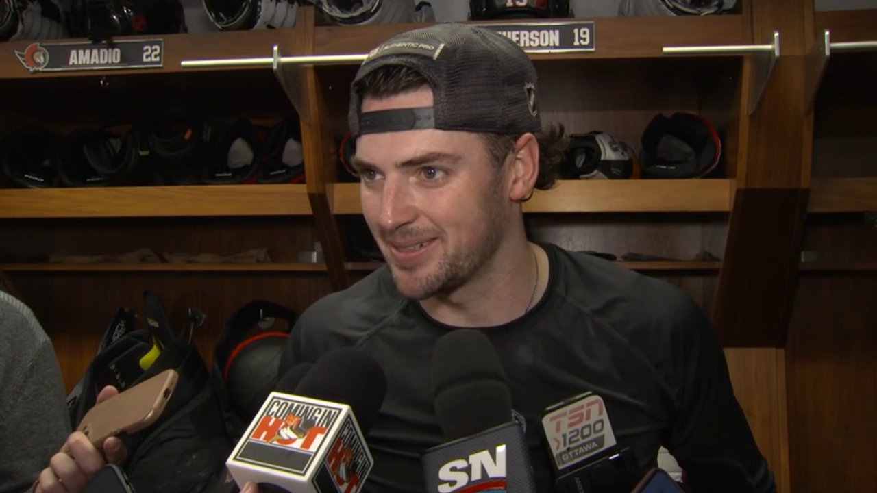 Batherson more worried about getting the win, than reception for Brady