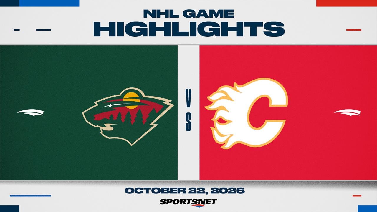Nhl Highlights Flames 2 Wild 1