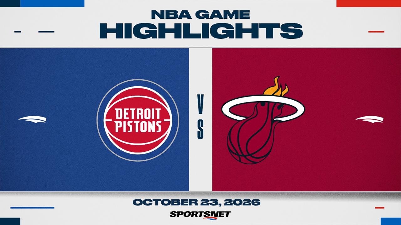 Nba Highlights Pistons 128 Heat 111