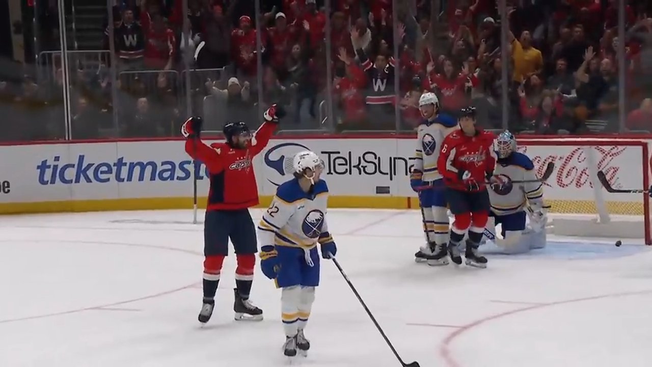 Capitals Tuch Scores Overtime Winner Vs Sabres