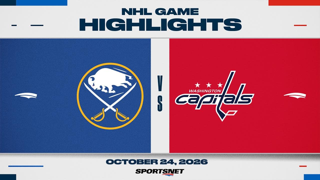 NHL Highlights: Capitals 4, Sabres 3 (OT)