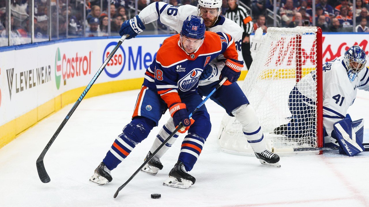 Oilers’ top-heavy offence becoming concern after loss to Maple Leafs