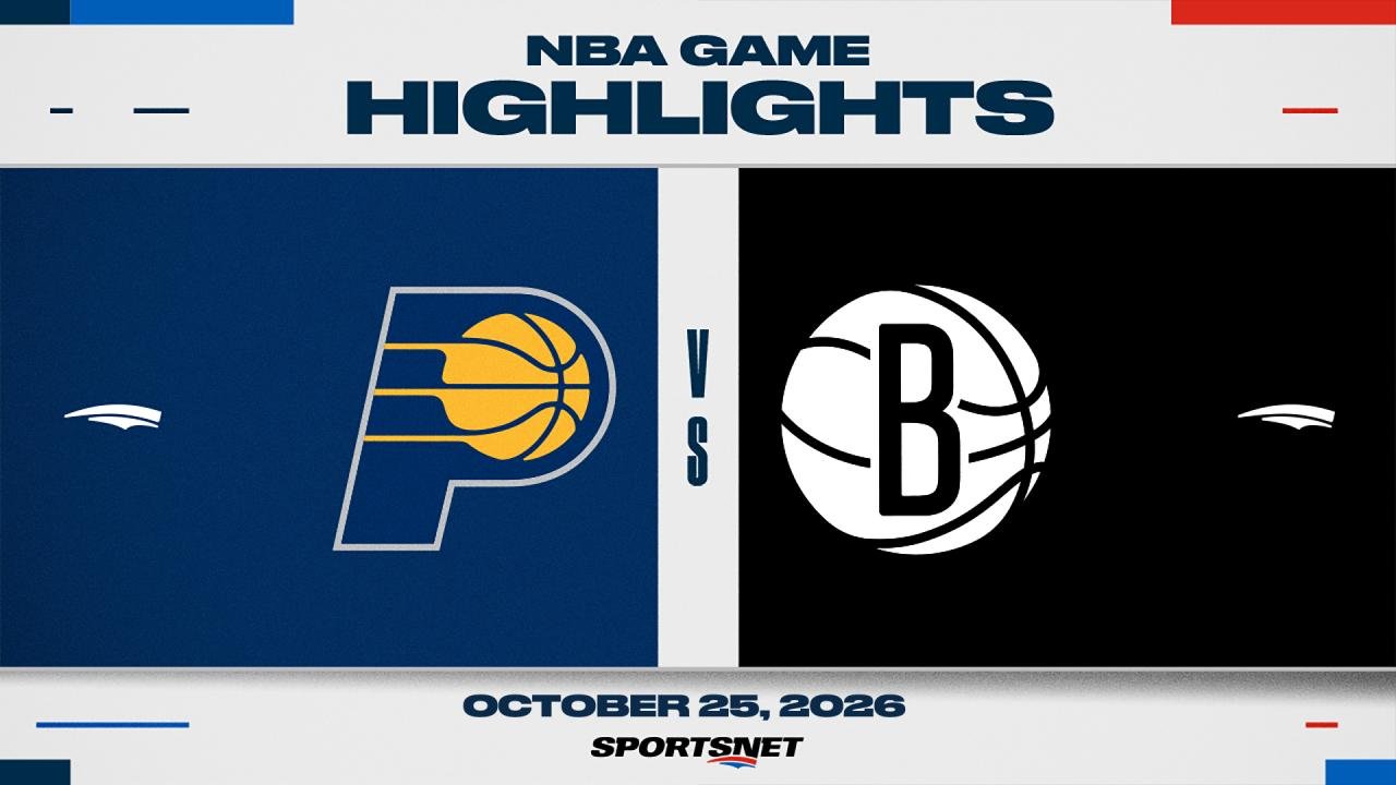 Pacers beat Nets 136-109 as Ivica Zubac sprains left ankle