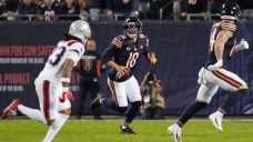 Caleb Williams throws two TD passes as Bears beat Drake Maye, Patriots