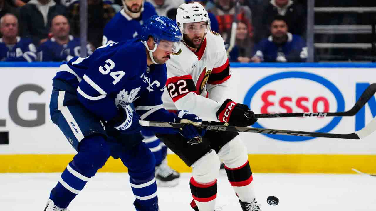 Penalty trouble, power-play stumbles sink Maple Leafs against rival Senators