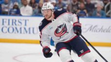 Blue Jackets’ Mathieu Olivier given game misconduct for slashing