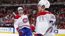 Centres stabilize Canadiens in first game without Suzuki
