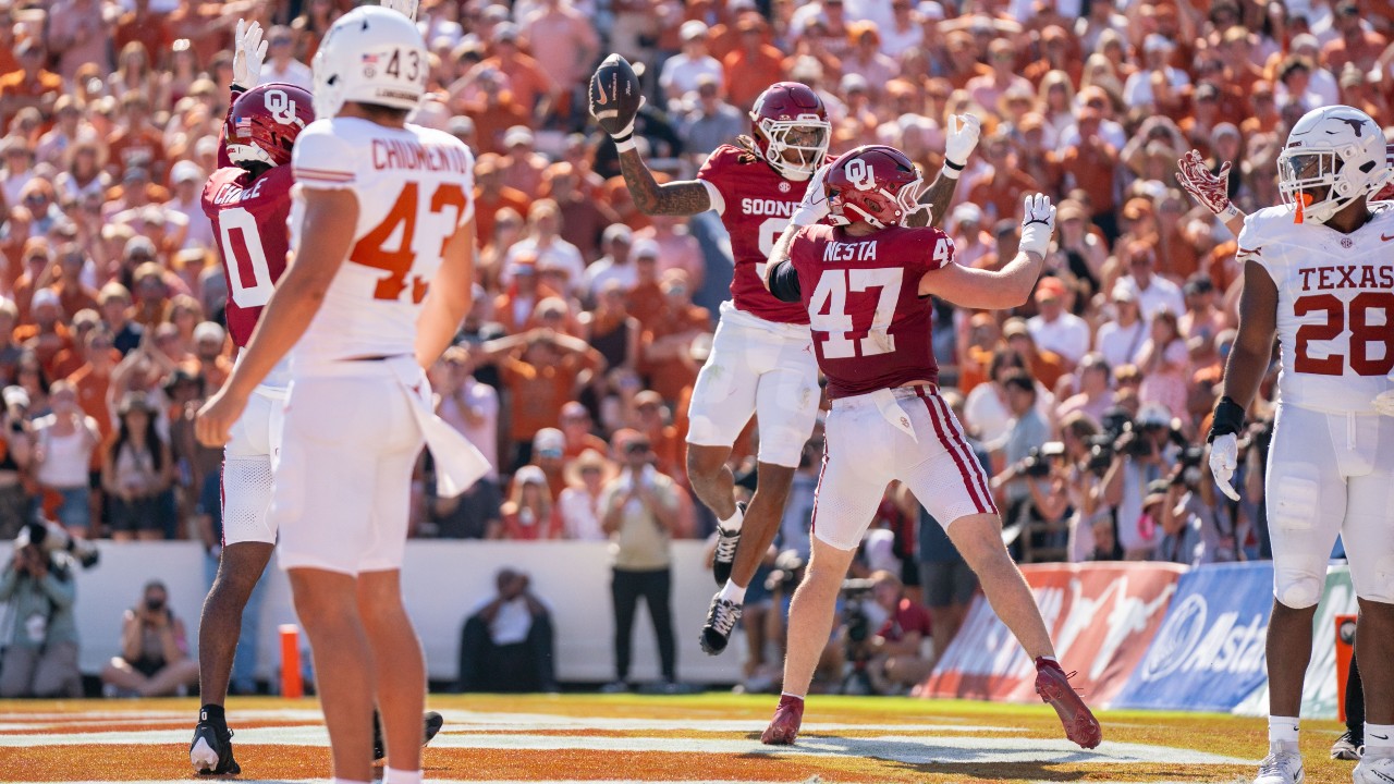 Oklahoma Defeats No. 1 Texas in Thrilling Red River Rivalry