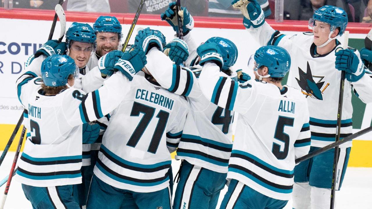 Canadiens가 Sharks에 떨어지면서 Celebrini가 OT 우승자를 기록했습니다.