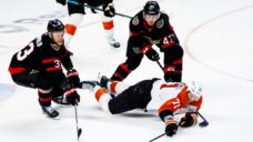 Yakemchuk’s power-play winner lifts Senators over Flyers