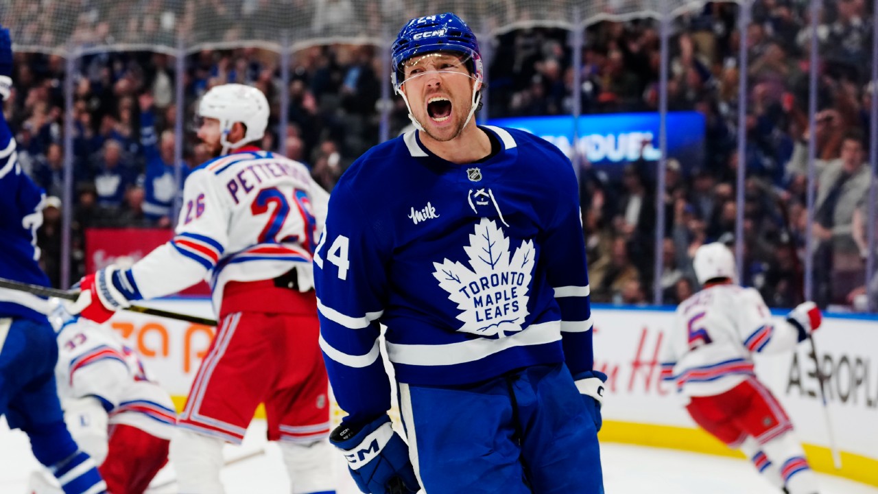 Toronto Maple Leafs’ Brandon Duhaime