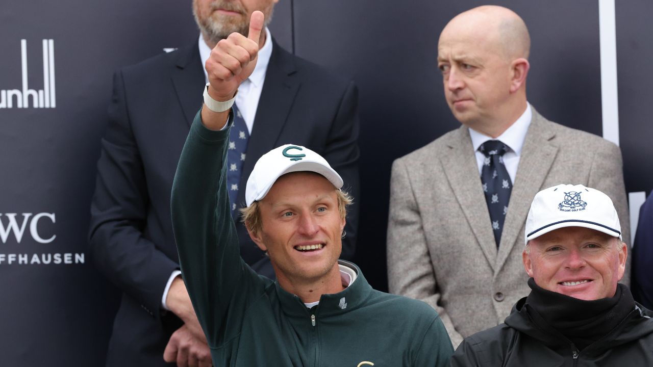 Adrian Meronk wins Dunhill Links, secures European tour membership