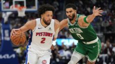 NBA season tips off with Pistons rallying to beat Celtics, spoiling Paul George’s debut