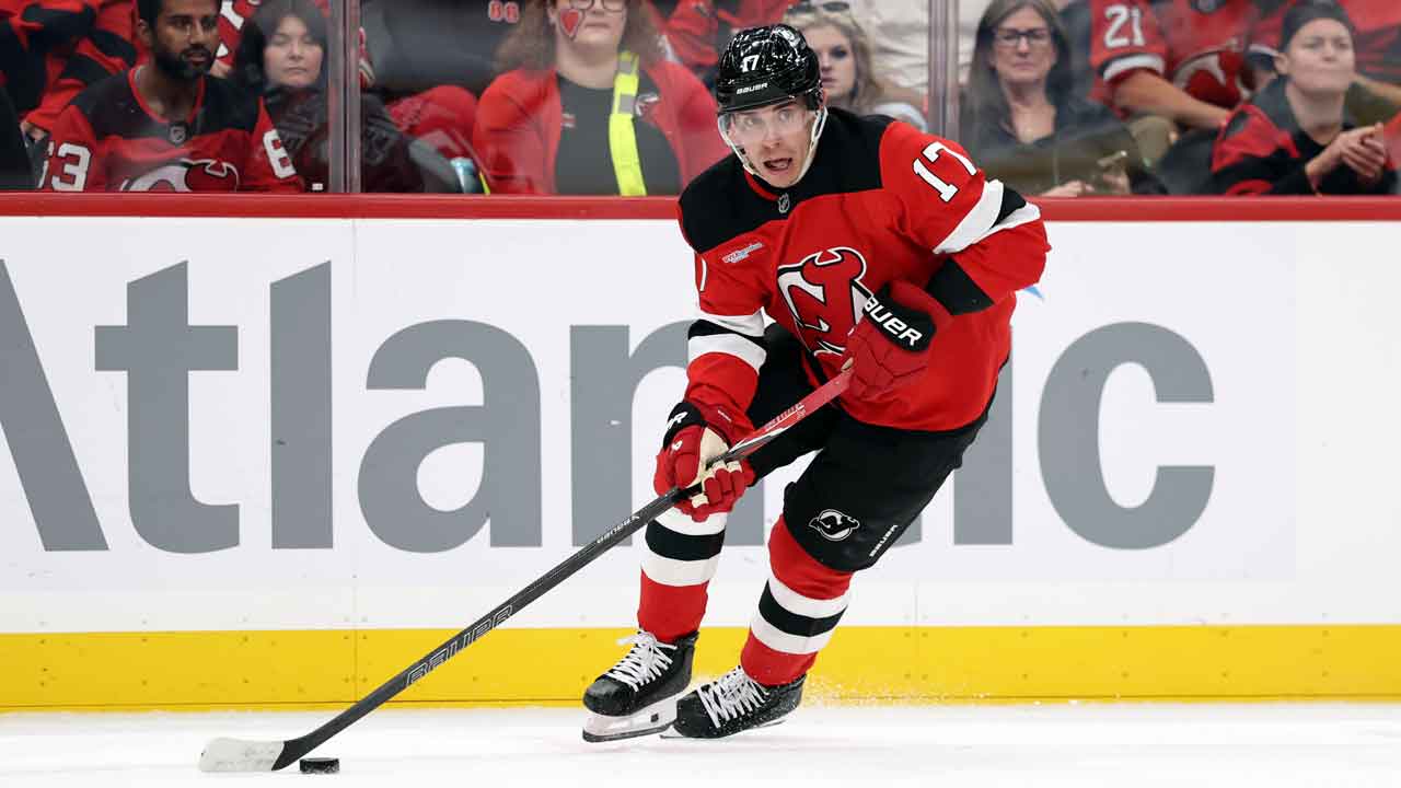 Devils Evan Rodrigues Fined For High Sticking Canucks Marco Rossi