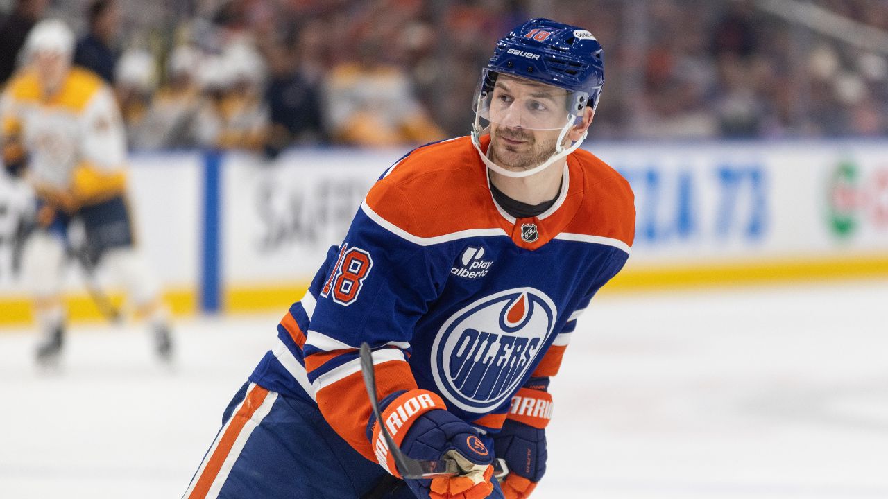 Zach Hyman borta cirka två veckor för Oilers