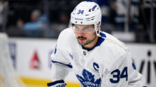 Maple Leafs’ Auston Matthews unhappy with delay-of-game penalty