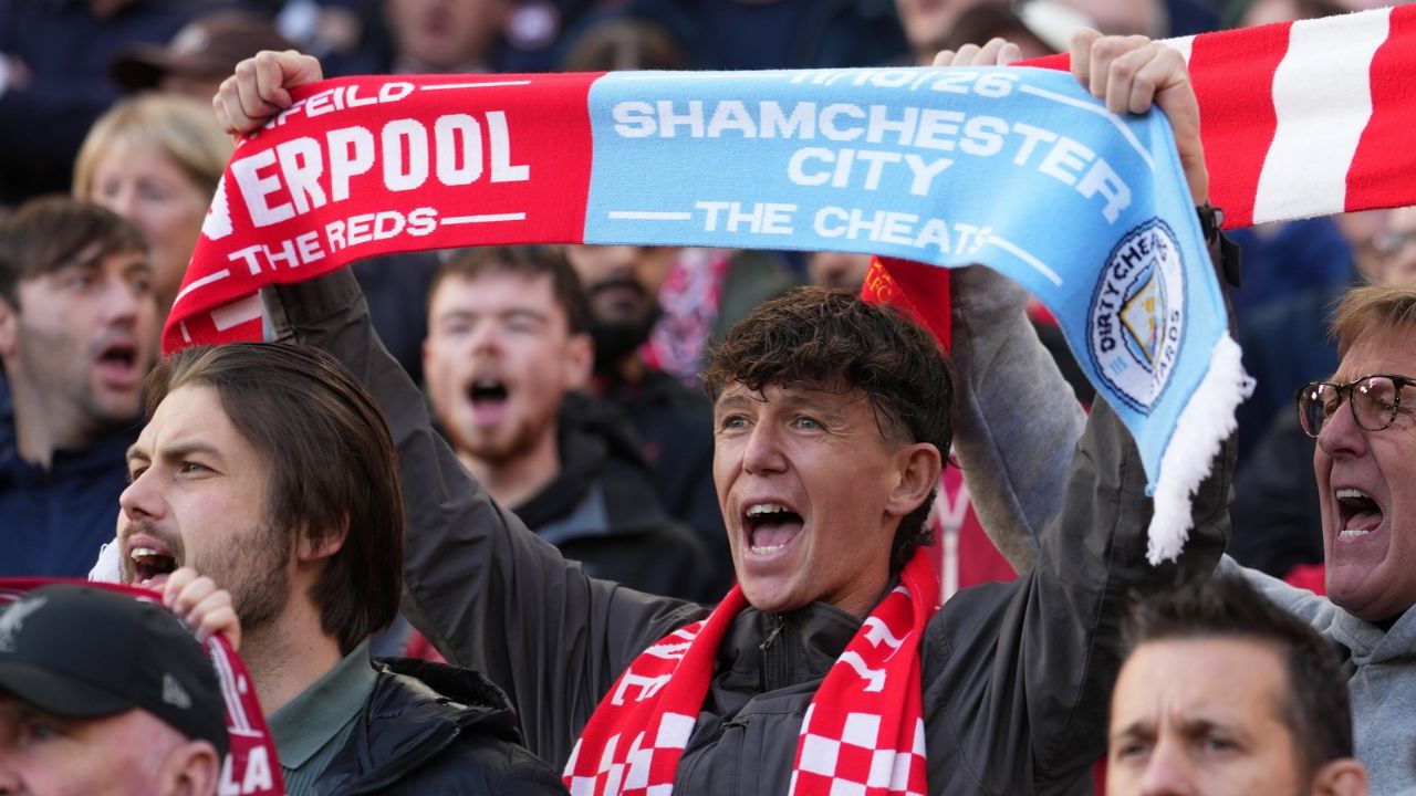 Liverpool fans taunt Manchester City in first game since financial scandal