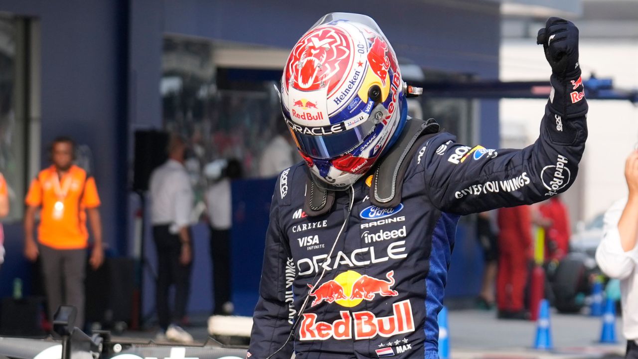 Verstappen takes his first pole position of the year at Bahrain Grand Prix in Malaysia