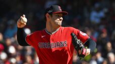 Gavin Williams shoves again as Guardians take ALCS lead over Rays